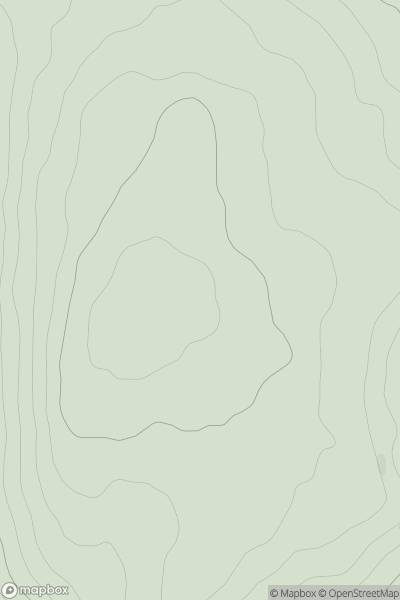 Thumbnail image for Green Hill [Ayr to the River Clyde] [NS281533] showing contour plot for surrounding peak